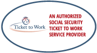 oval ticket to work logo